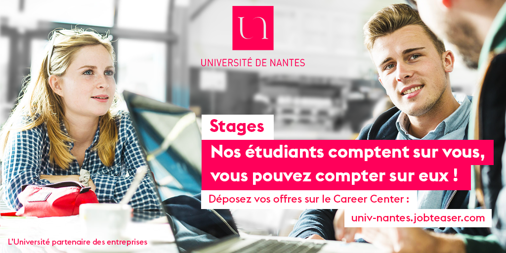 Face au casse-tête des stages, l’Université de Nantes lance un appel aux entreprises