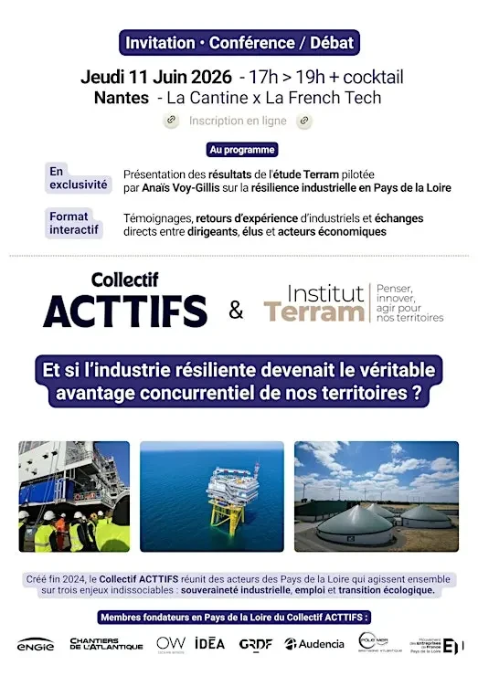 Conférence  Débat - Réinventer la compétitivité territoriale