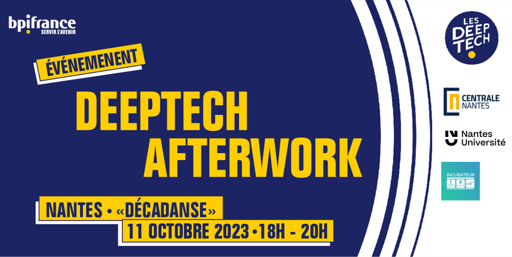 Échangez et réseautez autour de vos projets de recherche & innovation lors du Deeptech Afterwork