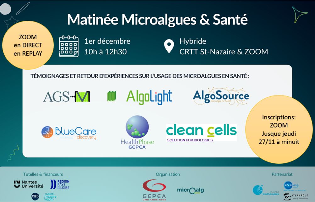 matinée microalgues santé 2025