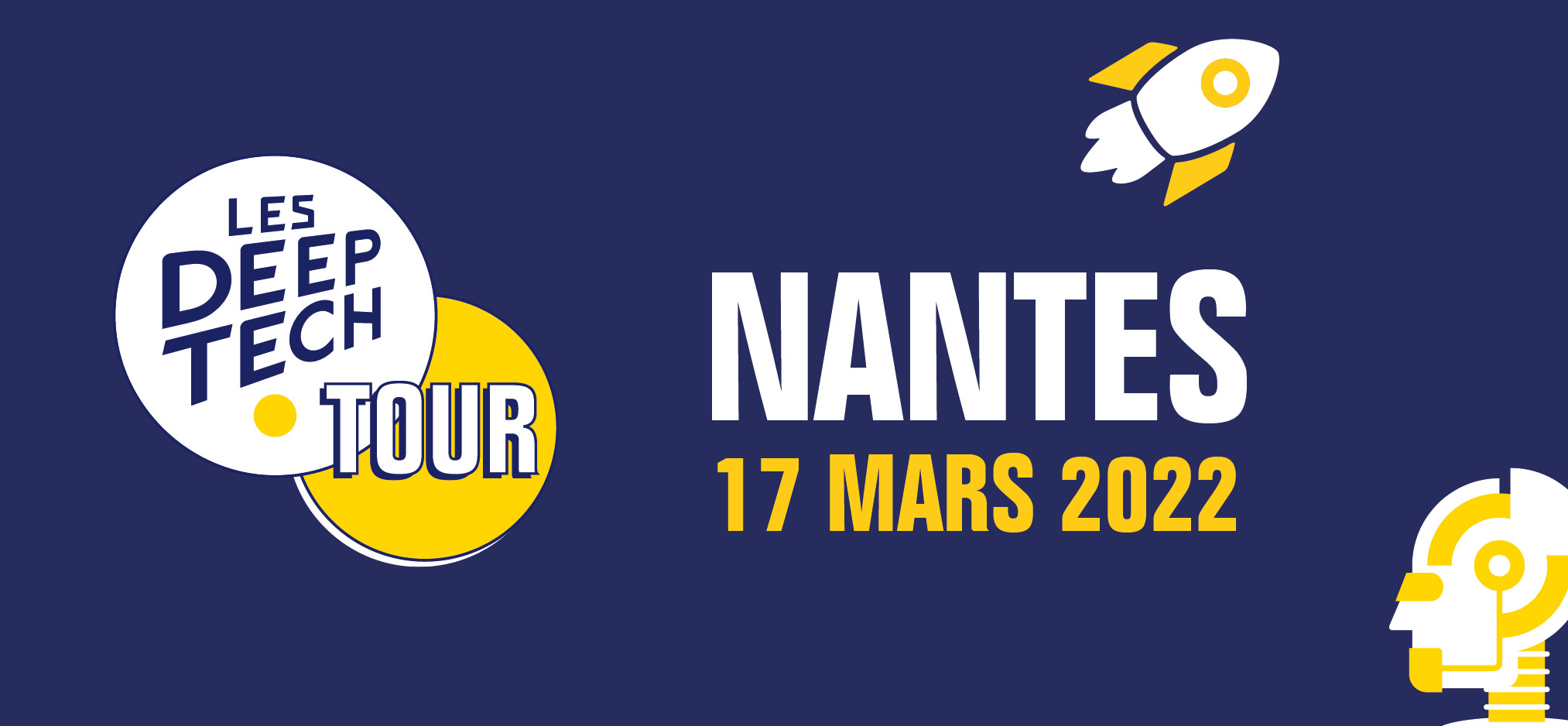 Le Deeptech Tour passe par Nantes Université en mars !